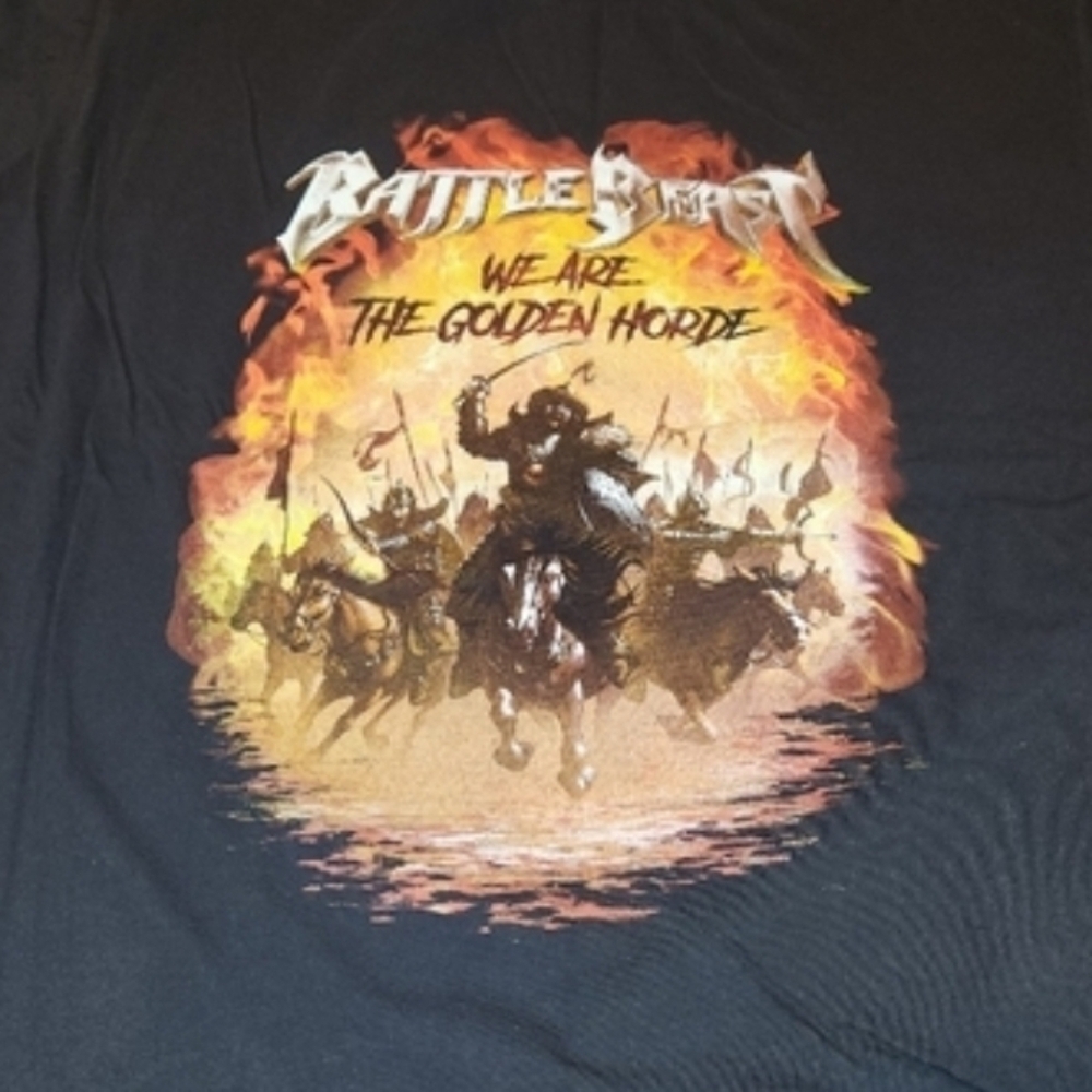 BATTLE BEAST - WE ARE THE GOLDEN HORDE - MENS SIZE XXL